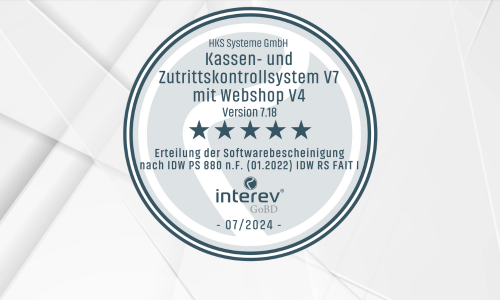 HKS System erhält Softwarebescheinigung nach IDW PS880