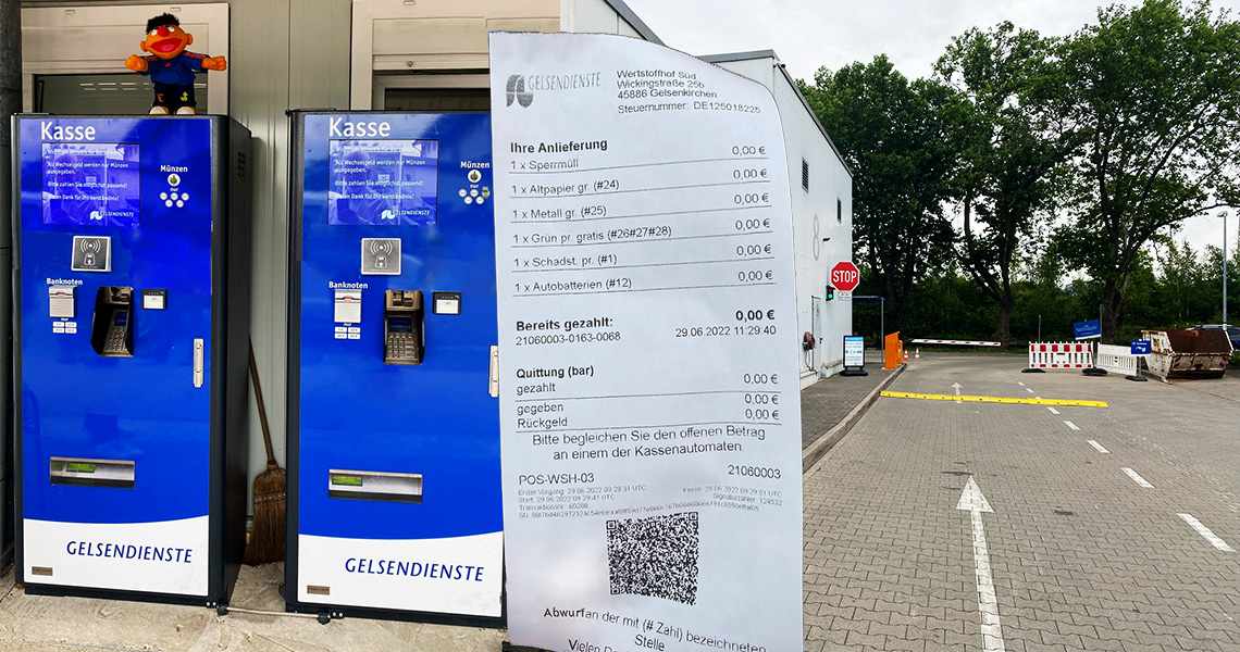 Du betrachtest gerade Wertstoffhof Gelsenkirchen digitalisiert